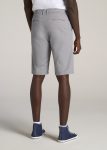 American-Tall-Men-Chino-Shorts-Pebble-Grey-front