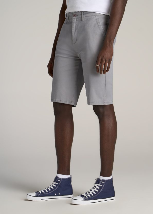 American-Tall-Men-Chino-Shorts-Pebble-Grey-side