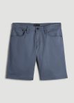 American-Tall-Men-Everyday-Comfort-5-Pocket-Short-Blue-Slate-Front