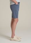 American-Tall-Men-Everyday-Comfort-5-Pocket-Short-Blue-Slate-Front