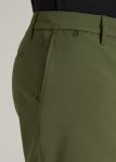 American-Tall-Men-Tech-Chino-Shorts-Bright-Olive-Front