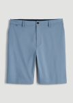 American-Tall-Men-Tech-Chino-Shorts-Chambray-Front