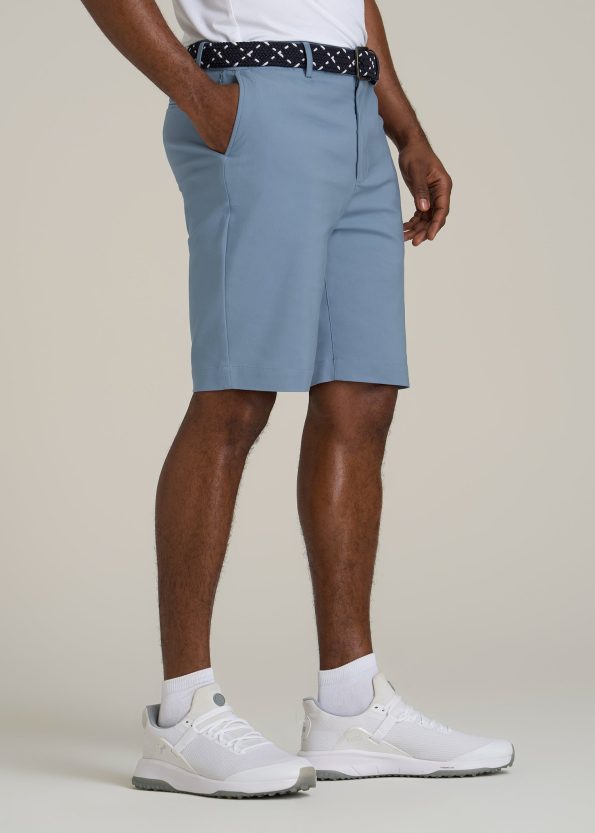 American-Tall-Men-Tech-Chino-Shorts-Chambray-Side
